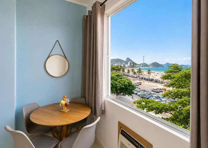 Studio Com Vista Total Da Praia, Posto 5 Rio de Janeiro